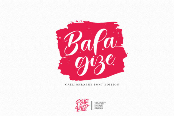 Balagize: A Script Font That Elevates Editorial Design