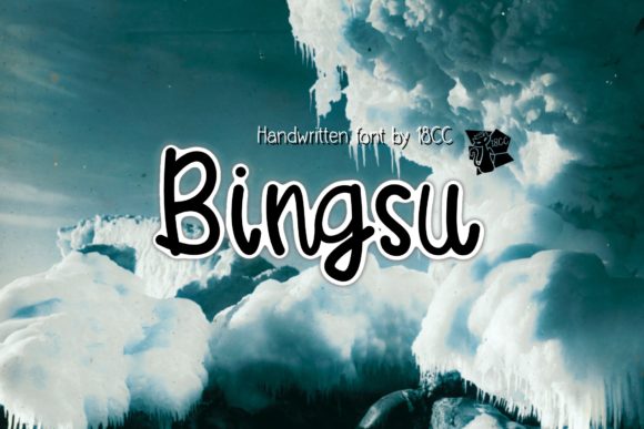 Bingsu Font: A Handwritten Typeface for Modern Web Design