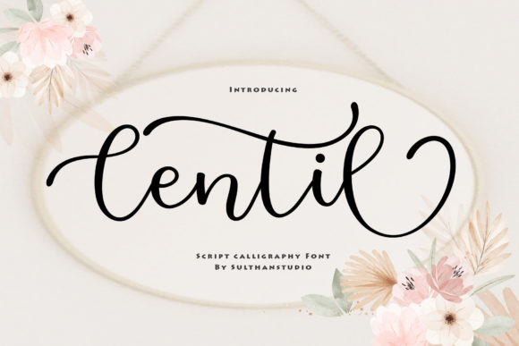 Centil Font – Elevate Your Brand Identity with Modern Script Typography