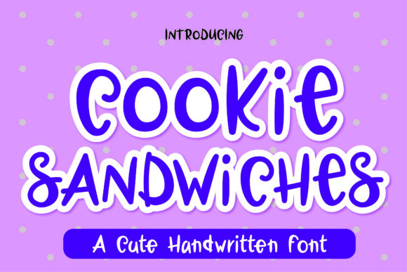 Cookie Sandwiches Font: A Quirky Touch for Your Brand Identity