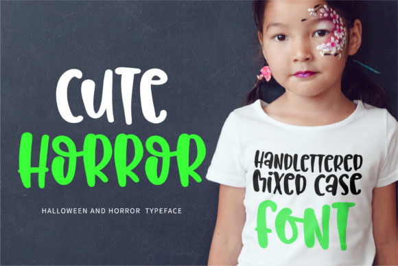 Cute Horror Font: A Playful Addition to Editorial Design