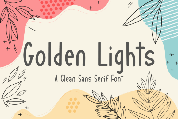 Golden Lights: A Handwritten Font That Elevates Campaign Design