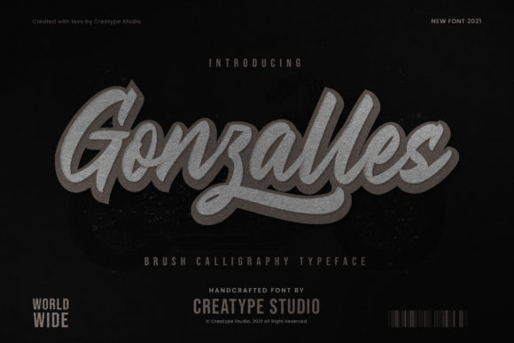 Gonzalles: A Handwritten Font for a Professional Brand