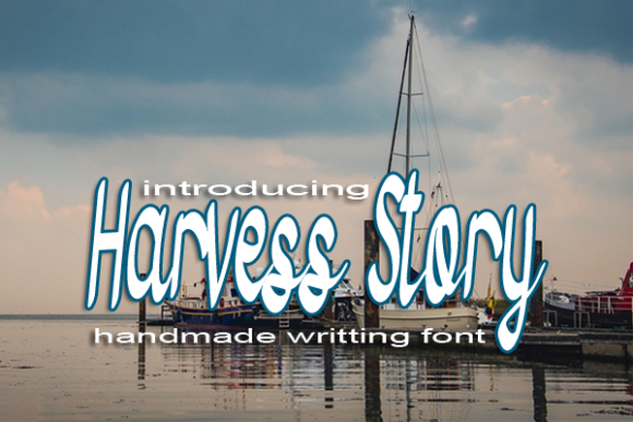 Harvess Story: A Refined Script Font for Editorial Design