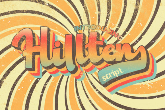 Hillten: A Handwritten Font with Retro Flair for Editorial Design