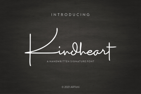 Kindheart Font: A Luxurious Script for Digital Design