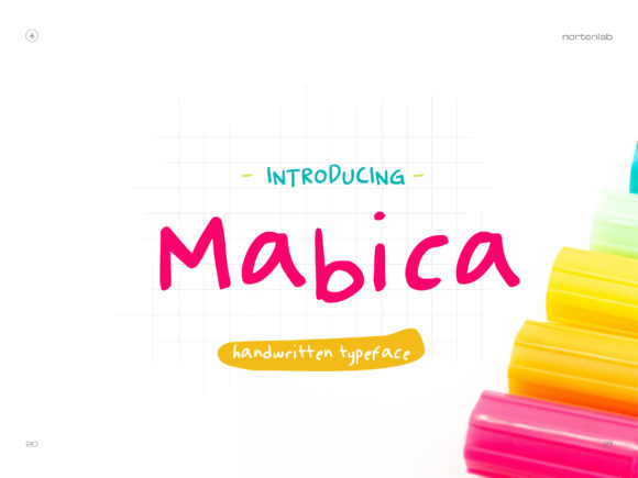 Mabica: A Handwritten Font That Feels Like a Hug