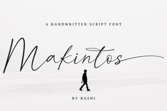Makintos: A Graceful Script Font for Creative Branding Projects
