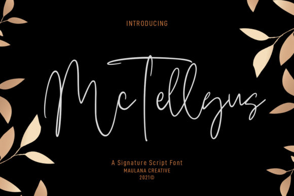 Mc Tellyus: A Stylish Script Font for Stronger Branding