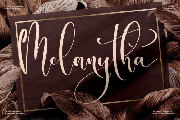 Melanytha: A Handwritten Typeface That Elevates Your Web Design