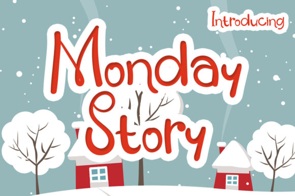 Monday Story: A Script Font with Personality