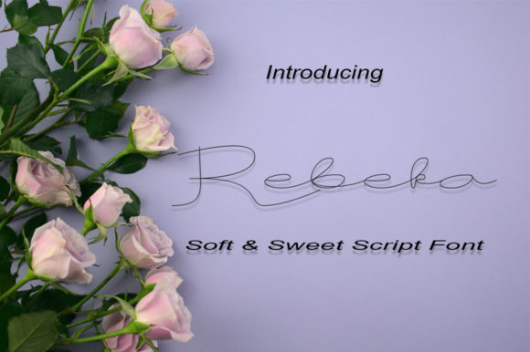 Rebeca: The Script Font That Elevates Your Campaign’s Message