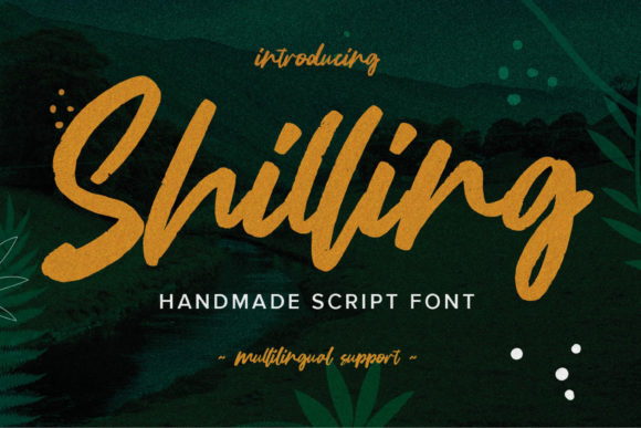 Shilling: A Font That Elevates Your Brand's Handwritten Charm