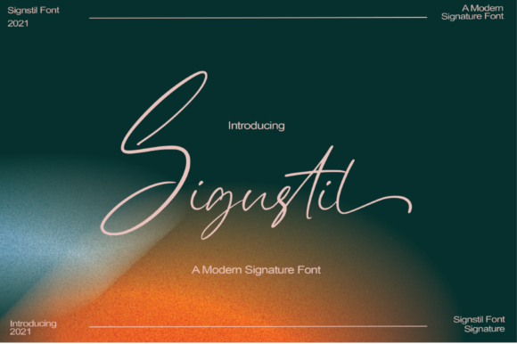 Sigustil: A Premium Handwritten Typeface for Campaign Creativity