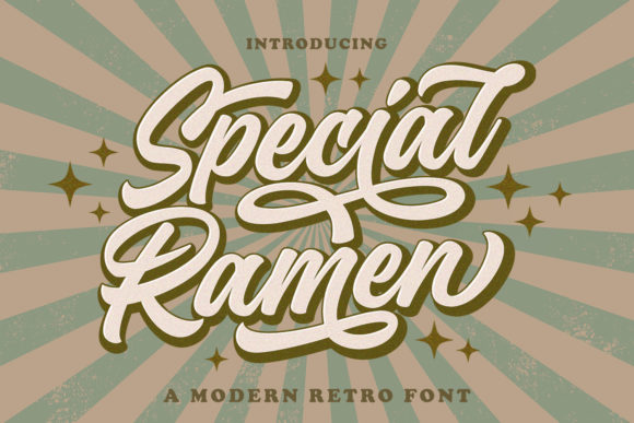 Special Ramen Font Review: A Bold Choice for Campaign Headlines
