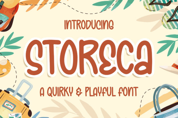 Storeca: A Handwritten Font That Brings Personality to Your Crafts