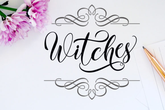Witches Font: A Script Typeface for Captivating Brand Content